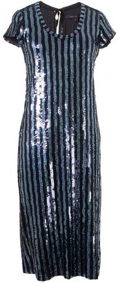 Marc Jacobs striped sequin dress