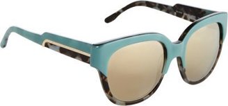 Stella McCartney Tortoiseshell & Solid Combo Sunglasses