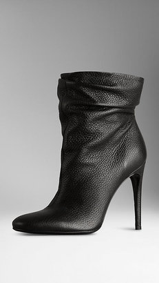 Burberry Deerskin Ankle Boots
