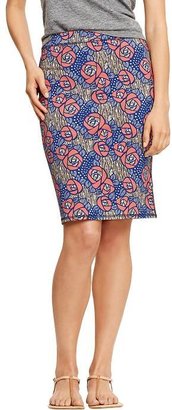 Old Navy Women's Printed Jersey Pencil Skirts