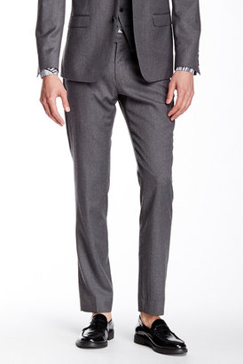 Ben Sherman Camden Grey Flannel Wool Suit Separates Pant