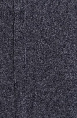Rag and Bone 3856 rag & bone 'Zeeland' Quarter Zip & Suede Elbow Patch Wool Sweater