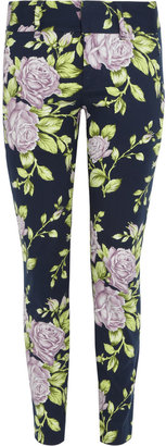 Rag and Bone 3856 Rag & bone Malin floral-print cotton-blend pants
