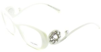 Prada PR 10QV 7S31O1 Ivory Fashion Eyeglasses-54mm