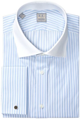Ike Behar Gold Label Stripe Shirt (For Men)