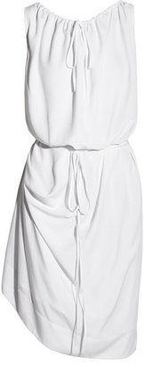 Vivienne Westwood Ruched crepe wrap dress