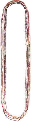 Monsoon Multi Seed Bead Rope Necklace