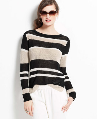 Ann Taylor Petite Marina Stripe Sweater