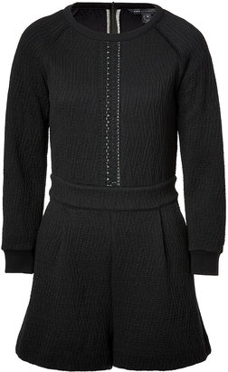 Marc by Marc Jacobs Jacquard Long Sleeve Playsuit