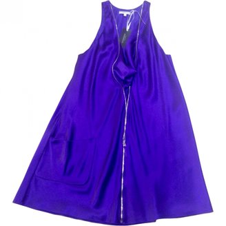 Vanessa Bruno Purple Silk Dress