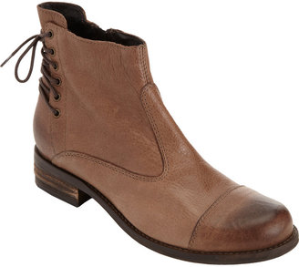 Barneys New York Back Lace-Up Ankle Boot