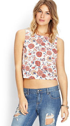 Forever 21 Down-To-Earth Buttoned Top