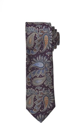 Jos. A. Bank Heritage Collection Narrower Tapestry Paisley On Herringbone Ground Tie