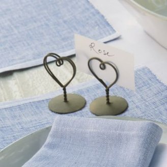 The White Company Heart Placecard Holders