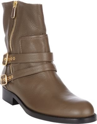 Sabrina Paul Andrew Double-Strap Ankle Boots