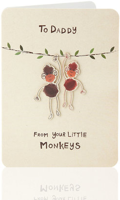 Cheeky Monkey Daddy Birthday Card