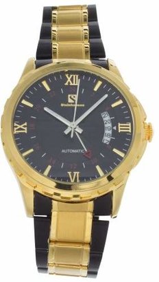 Steinhausen Men's TW1301GL Compass Elite Analog Display Automatic Self Wind Gold Watch