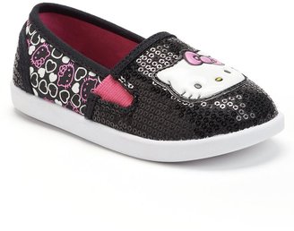 Hello Kitty sequin slip-on shoes - toddler girls
