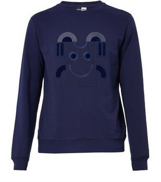 A.P.C. Mister T embroidered sweatshirt