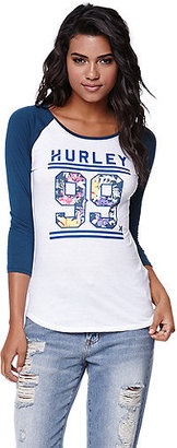 Hurley 99 Floral Fill Raglan T-Shirt