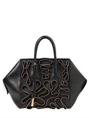 Stella McCartney Zip Embellished Top Handle Bag