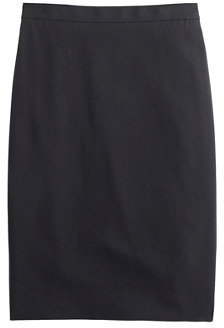 J.Crew Petite pencil skirt in Italian stretch wool