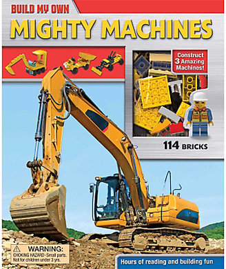 Baker & Taylor Build My Own Mighty Machines Book & Bricks