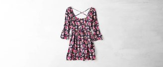 aerie AEO Floral Bell Sleeve Babydoll Dress