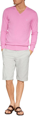 Etro Cotton V-Neck Pullover