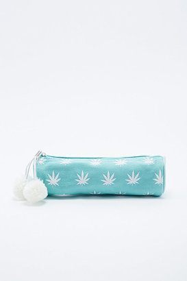 Weed Mini Pencil Case in Mint