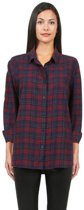 Closed Checked Flannel Shirt in Lotus Women