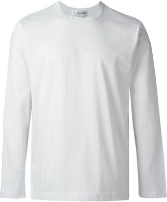 Comme des Garçons Shirt basic long sleeved T-shirt