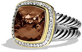 David Yurman Albion Ring with Diamonds and Gold