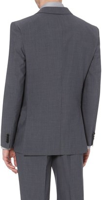 Kenneth Cole Men's Arion shadow stripe peak lapel suit jacket