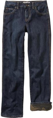 Old Navy Boys Flannel-Lined Jeans