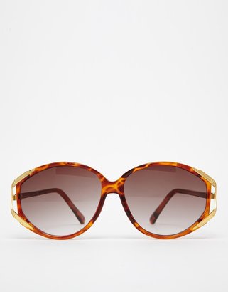 Jeepers Peepers Vintage Oval Sunglasses
