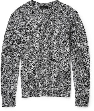Calvin Klein Collection Gabriel Mélange Cotton and Cashmere-Blend Sweater