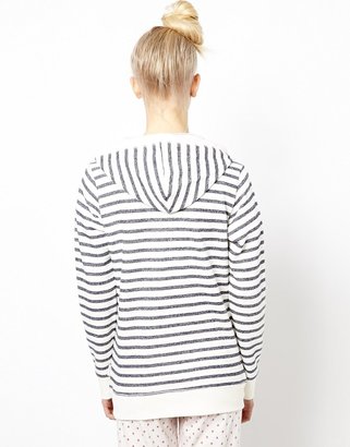 Esprit Loungewear Stripe Jacket