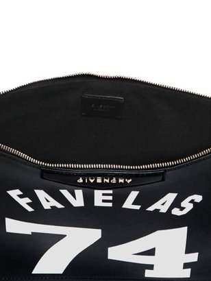 Givenchy Large Favelas 74 Coated Canvas Pouch