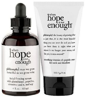 philosophy Super-Size When Hope Is Not Enough Face & Neck Duo