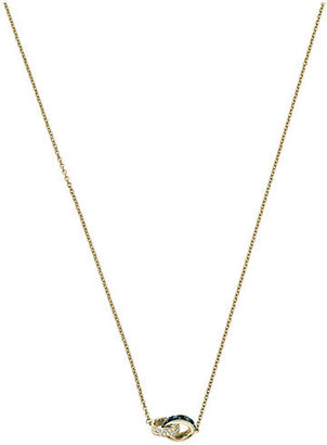 Michael Kors Pave Gold-Tone Necklace