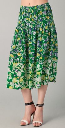 Rebecca Taylor Garden Flower Skirt