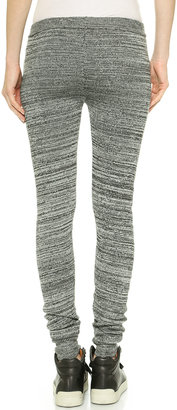 Plush Marled Sweater Leggings