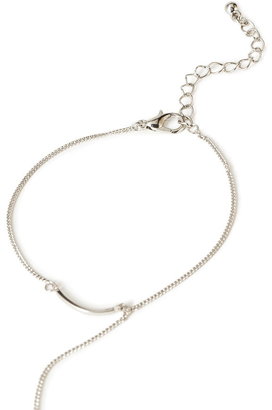 Forever 21 Curved Charm Hand Chain