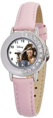 Disney Kids' D655S410 Camp Rock Mitchie Pink Leather Strap Watch