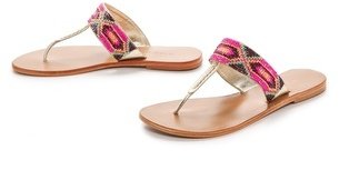 Yumi Star Kelli Beaded Thong Sandals