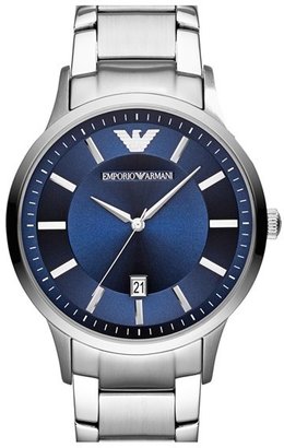 Emporio Armani Men's Round Bracelet Watch, 43Mm