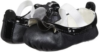 Bloch Baby Frilled Pearl - Black-1(0-3M)