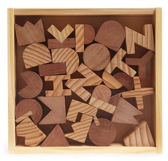 Areaware Wooden Alphabet Blocks