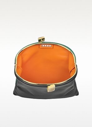 Marni Muppet Bicolor Fold-Over Clutch